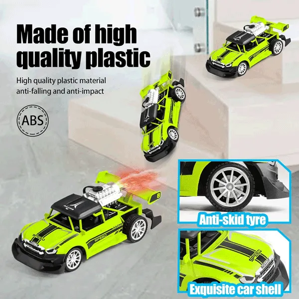 1:20 SCALE REMOTE CONTROL CAR WITH LIGHTS & SMOKE