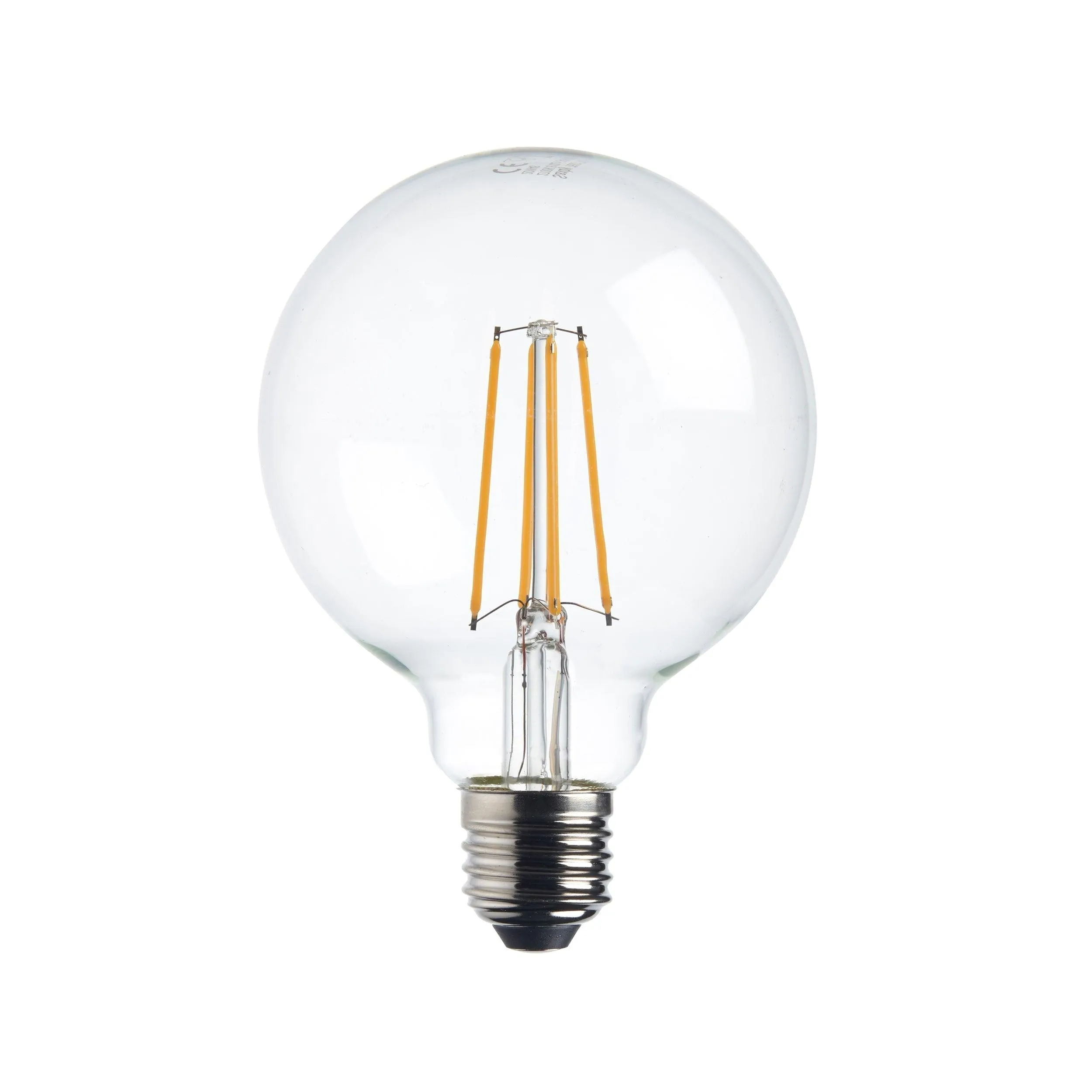 15 x E27 Warm White LED Filament Globe Light Bulb Dimmable 7W