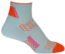 2ndWind Quarter Crew Socks | Orange