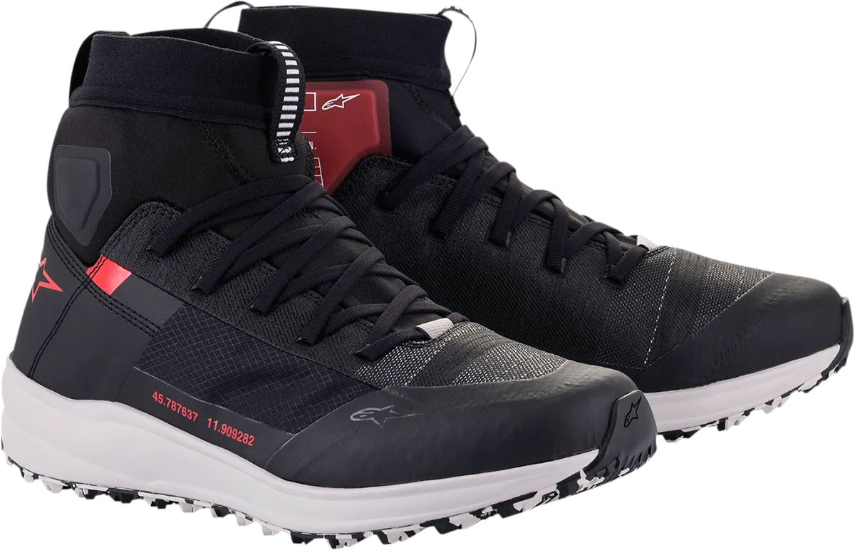 ALPINESTARS Speedforce Shoes - Black/White/Red - US 9 2654321-123-9