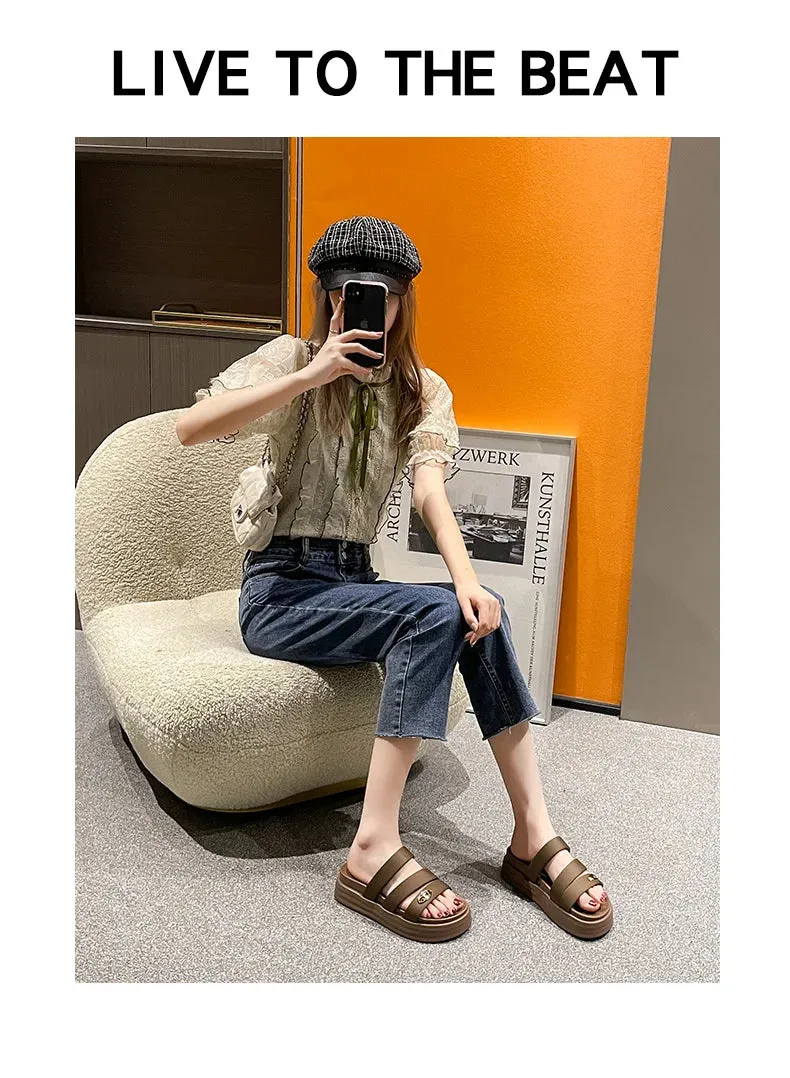 ComfortStride Thick Sole Sandals