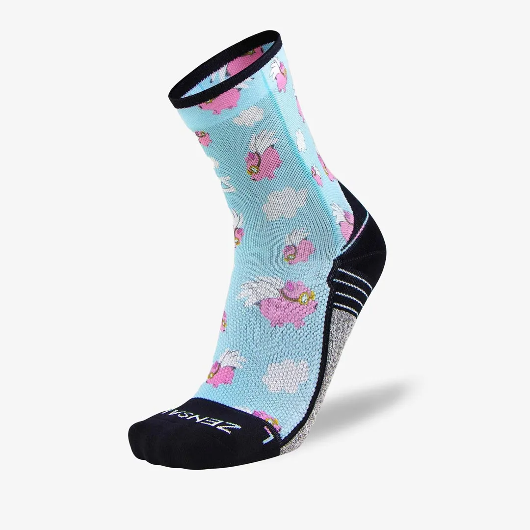 Flying Pigs Socks (Mini Crew)