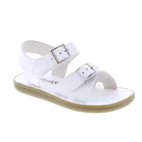 Footmates Kids Sustainable Sandals - Eco-Tide Microfiber - White