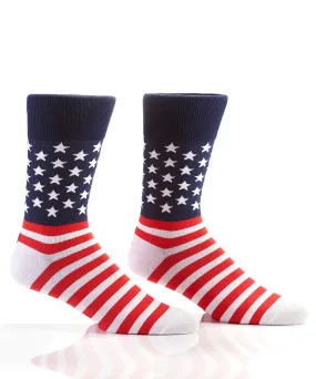 Grand Ol' Flag Men's Crew Socks