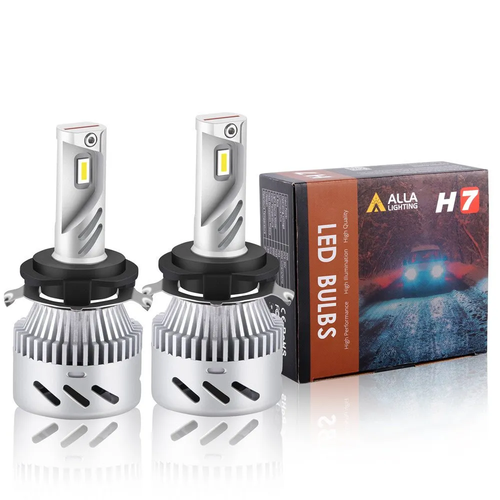 H7 LED Forward Lightings Bulbs for Mercedes Benz, Volkswagen Tiguan w/ Retainer Clip