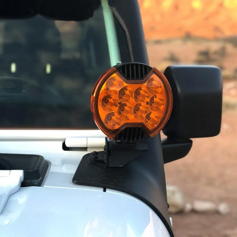 KC HiLiTES SlimLite LED Light Covers 5104