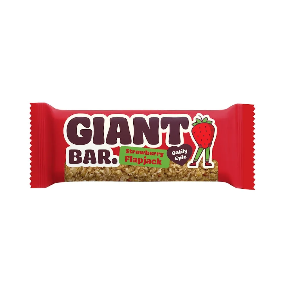 Ma Baker Strawberry Flapjack Giant Bar 90g