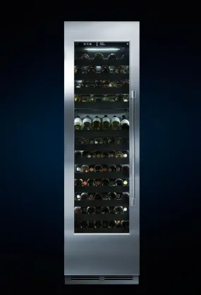 Perlick CR24-W 24" Indoor Column Single Zone Wine Reserve With Glass Overlay