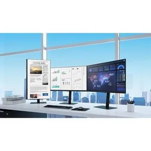 Samsung S27A600UUE 27" WQHD LED LCD Monitor, 16:9, IPS, 2560x1440, FreeSync, 5ms, 75Hz, DisplayPort USB Hub