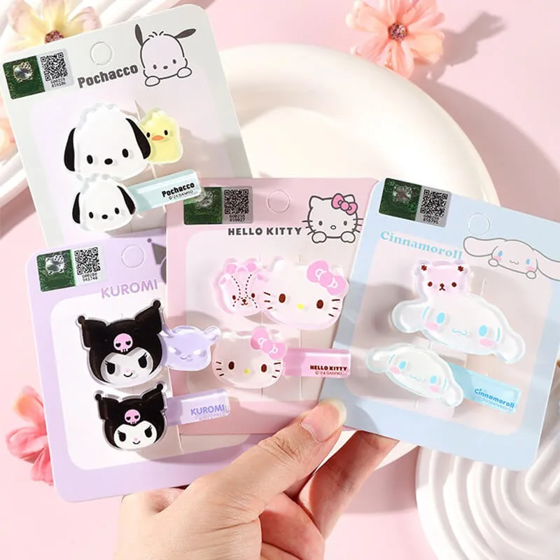 Sanrio Otomodachi Kigurumi Alligator Hair Clips