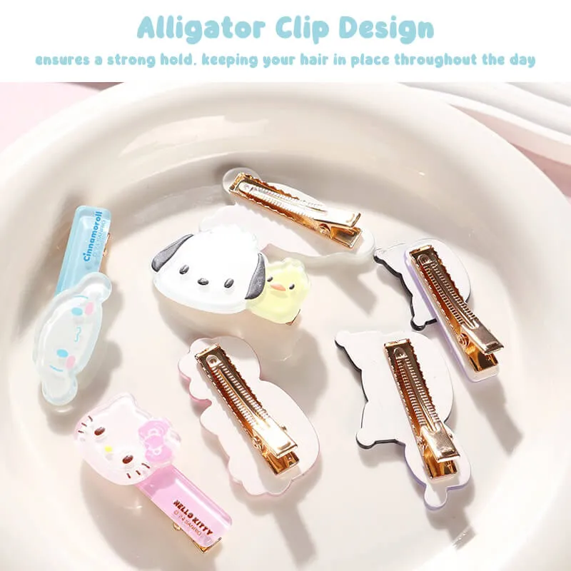Sanrio Otomodachi Kigurumi Alligator Hair Clips