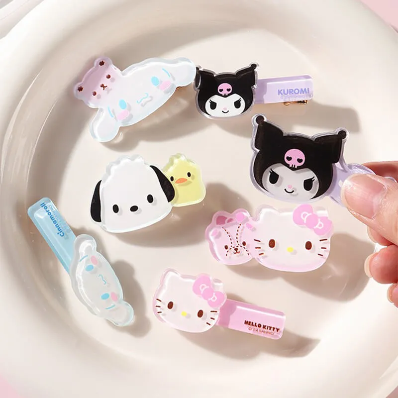 Sanrio Otomodachi Kigurumi Alligator Hair Clips