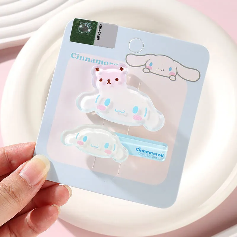 Sanrio Otomodachi Kigurumi Alligator Hair Clips