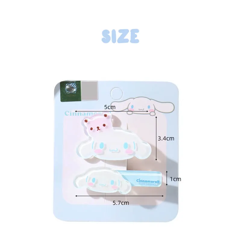 Sanrio Otomodachi Kigurumi Alligator Hair Clips
