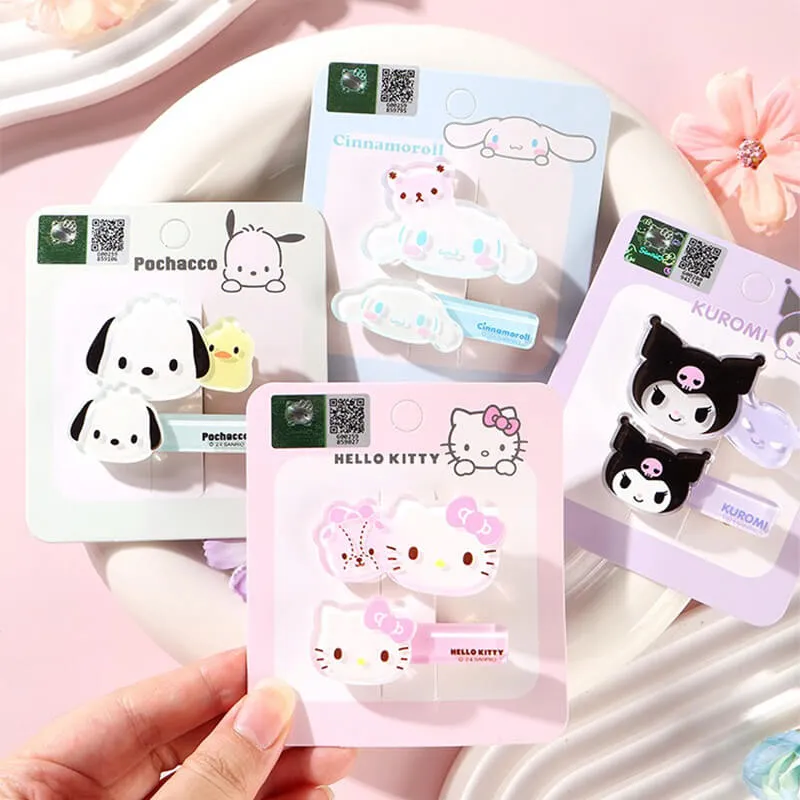 Sanrio Otomodachi Kigurumi Alligator Hair Clips