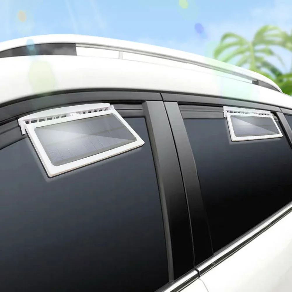 Solar Powered Car Exhaust Fan 3 Cooler 5000Rpm Solar Energy