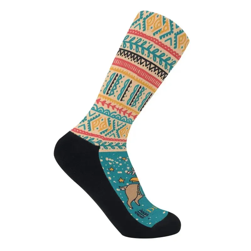 Unleash Your Holiday Spirit with Custom Reindeer Crew Socks