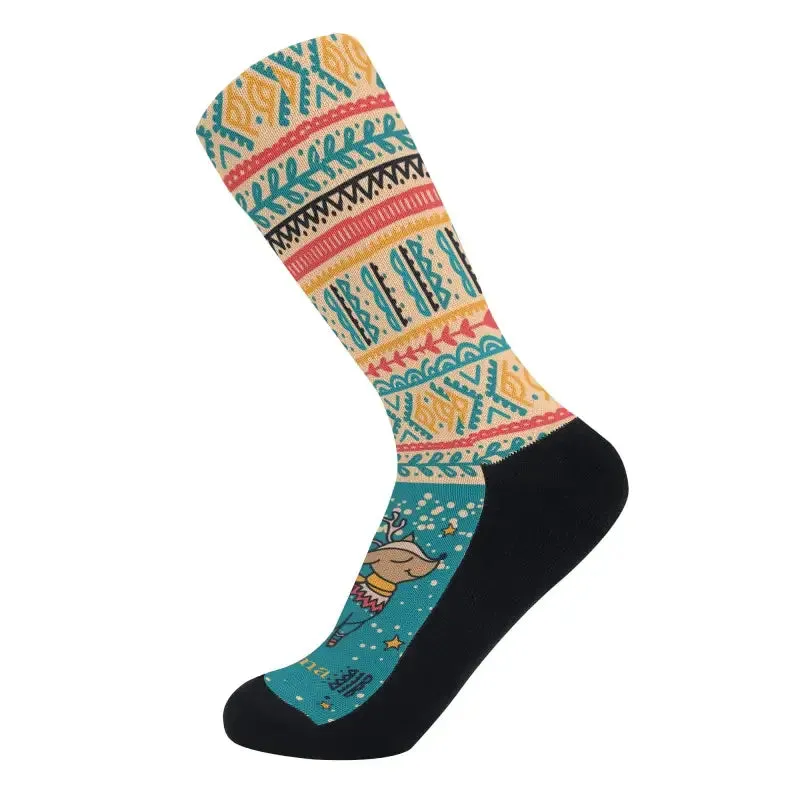 Unleash Your Holiday Spirit with Custom Reindeer Crew Socks