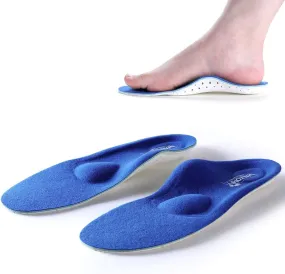Walkomfy Heavy Duty Support 210 lbs Plantar Fasciitis Insoles for Women Men