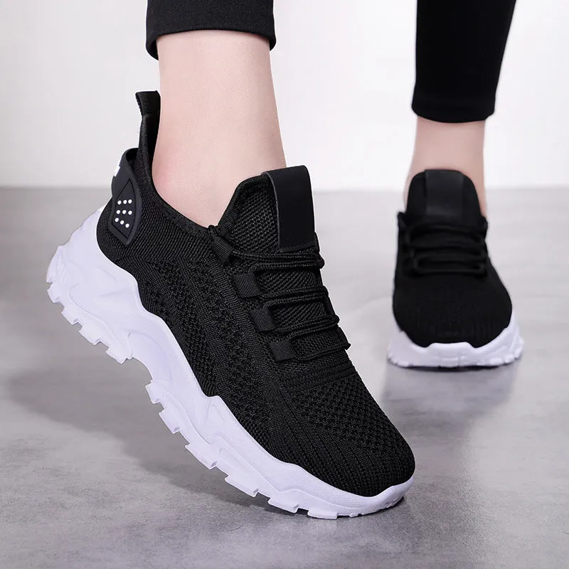 Women's Orthopedic Sneakers with Shock-Absorbing Soles