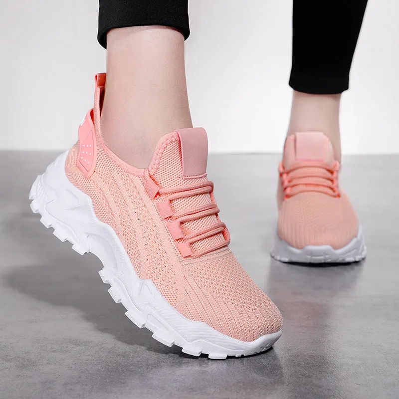 Women's Orthopedic Sneakers with Shock-Absorbing Soles