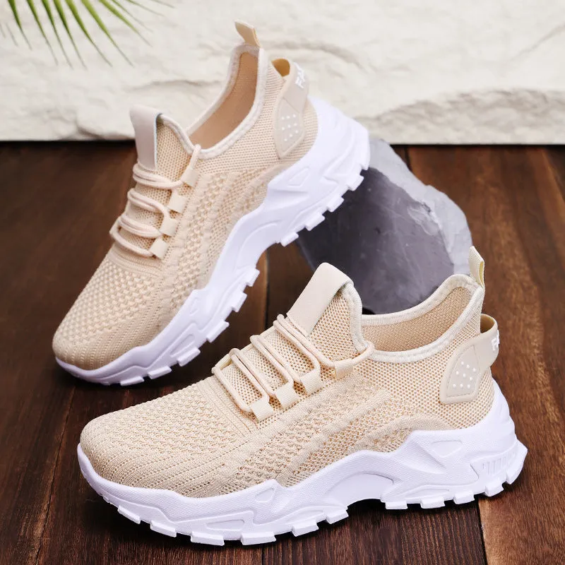 Women's Orthopedic Sneakers with Shock-Absorbing Soles