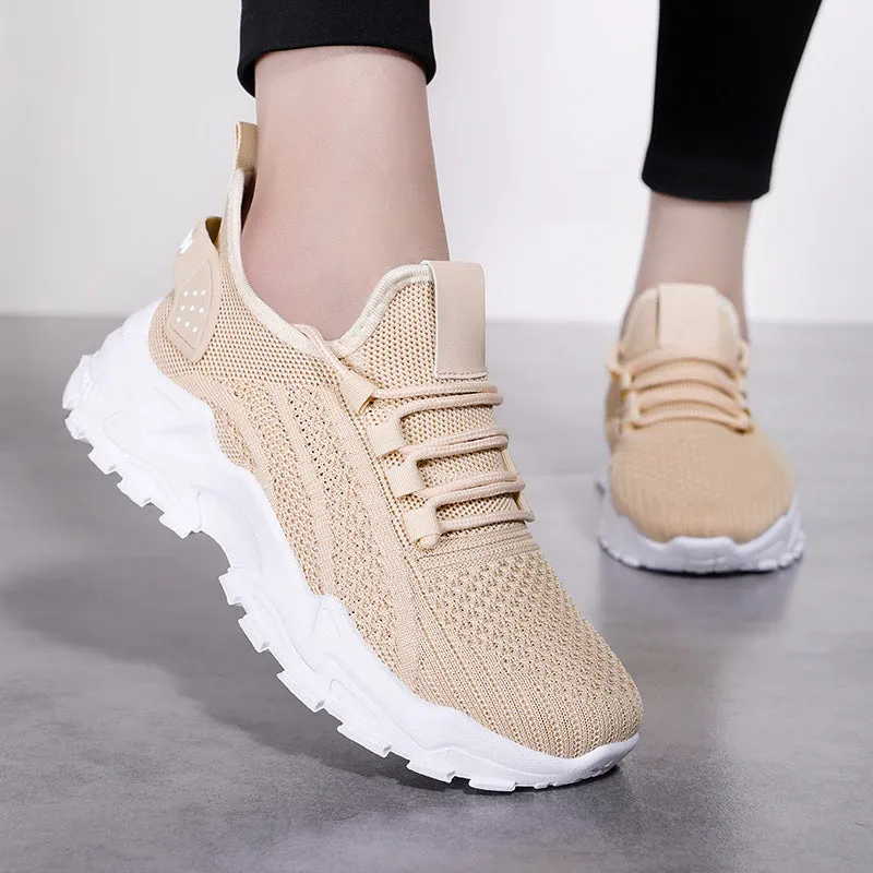 Women's Orthopedic Sneakers with Shock-Absorbing Soles