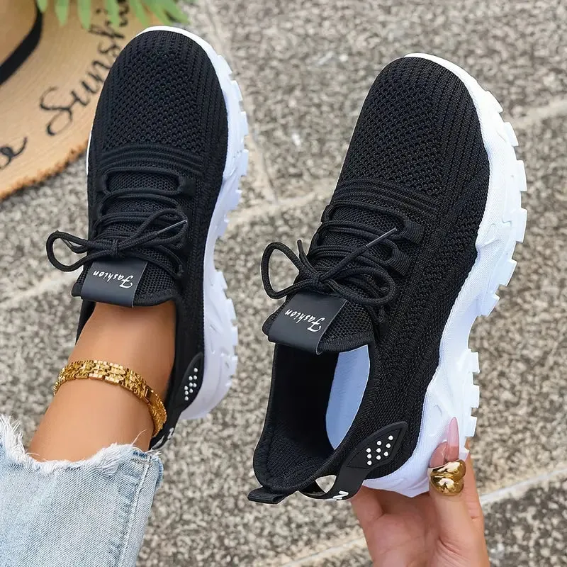 Women's Orthopedic Sneakers with Shock-Absorbing Soles